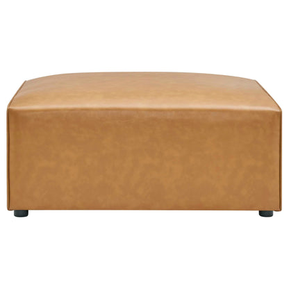 Modway Furniture Mingle Vegan Leather 8-Piece Sectional Sofa Set by Modway - EEI-4799-TAN
