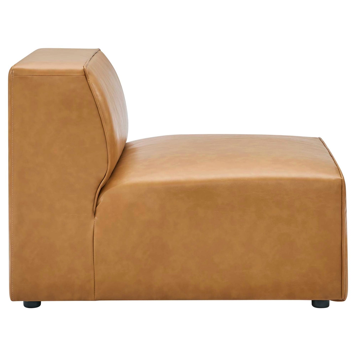 Modway Furniture Mingle Vegan Leather 8-Piece Sectional Sofa Set by Modway - EEI-4799-TAN