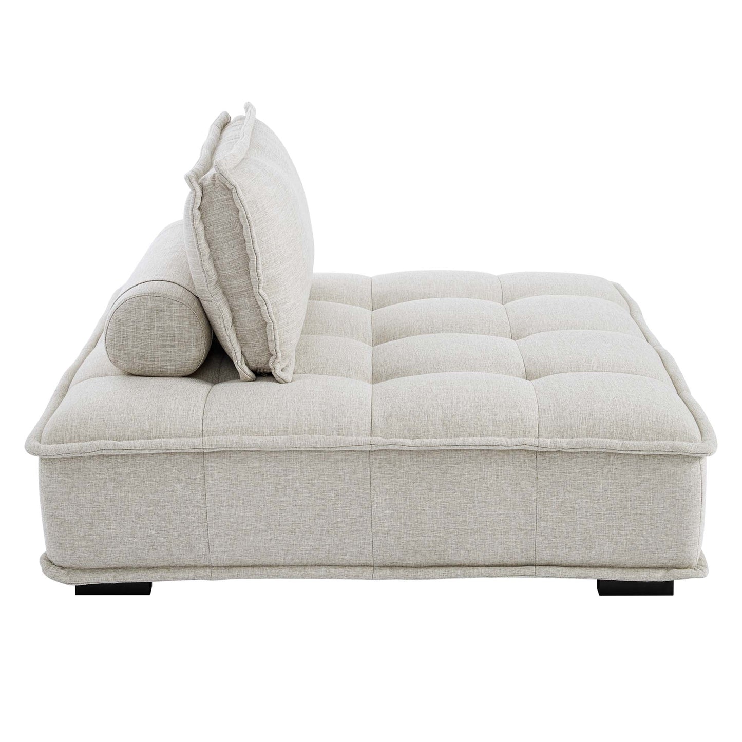 Modway Furniture Saunter 5-Piece Tufted Fabric Fabric Sectional Sofa by Modway - EEI-5210-AZU