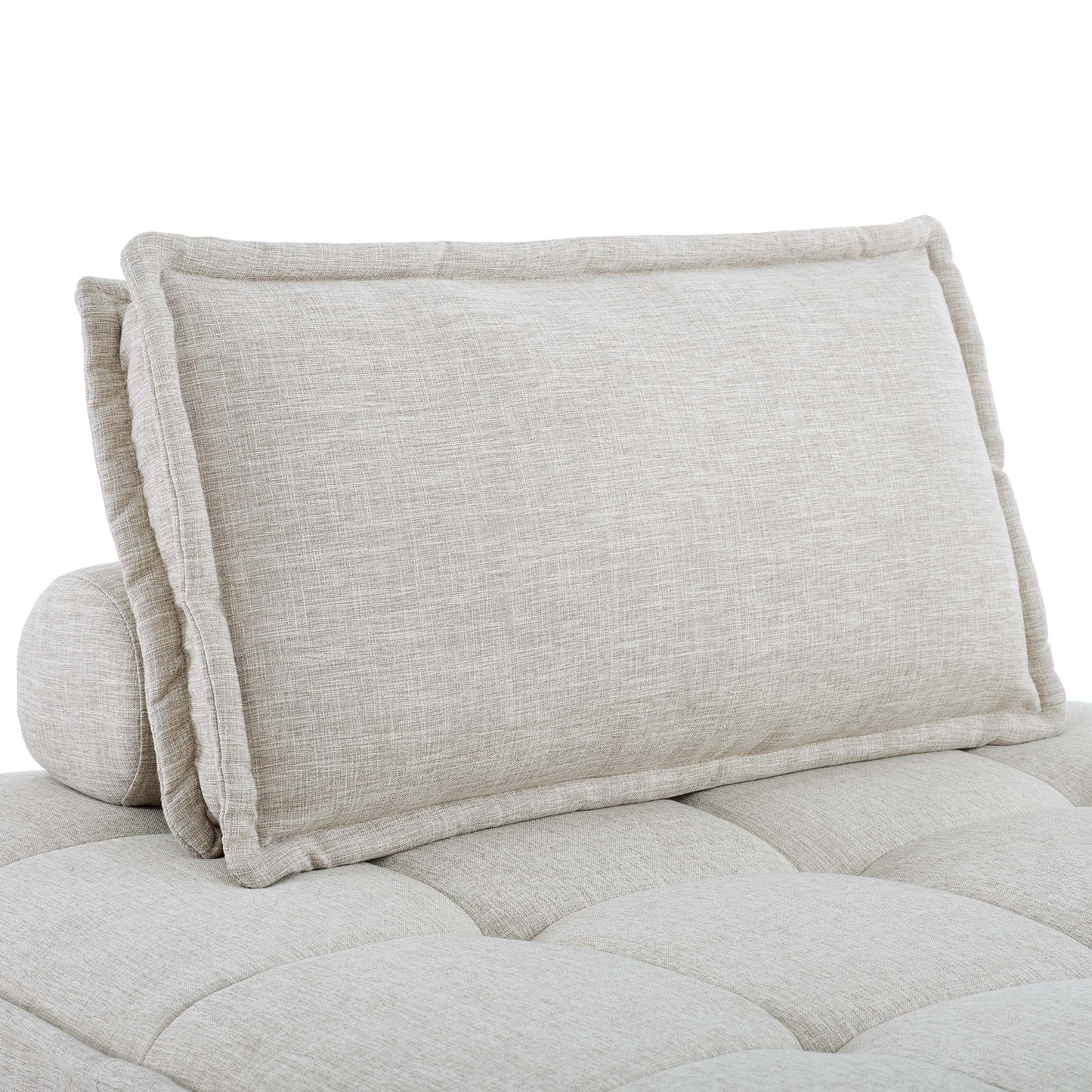 Modway Furniture Saunter 5-Piece Tufted Fabric Fabric Sectional Sofa by Modway - EEI-5210-AZU