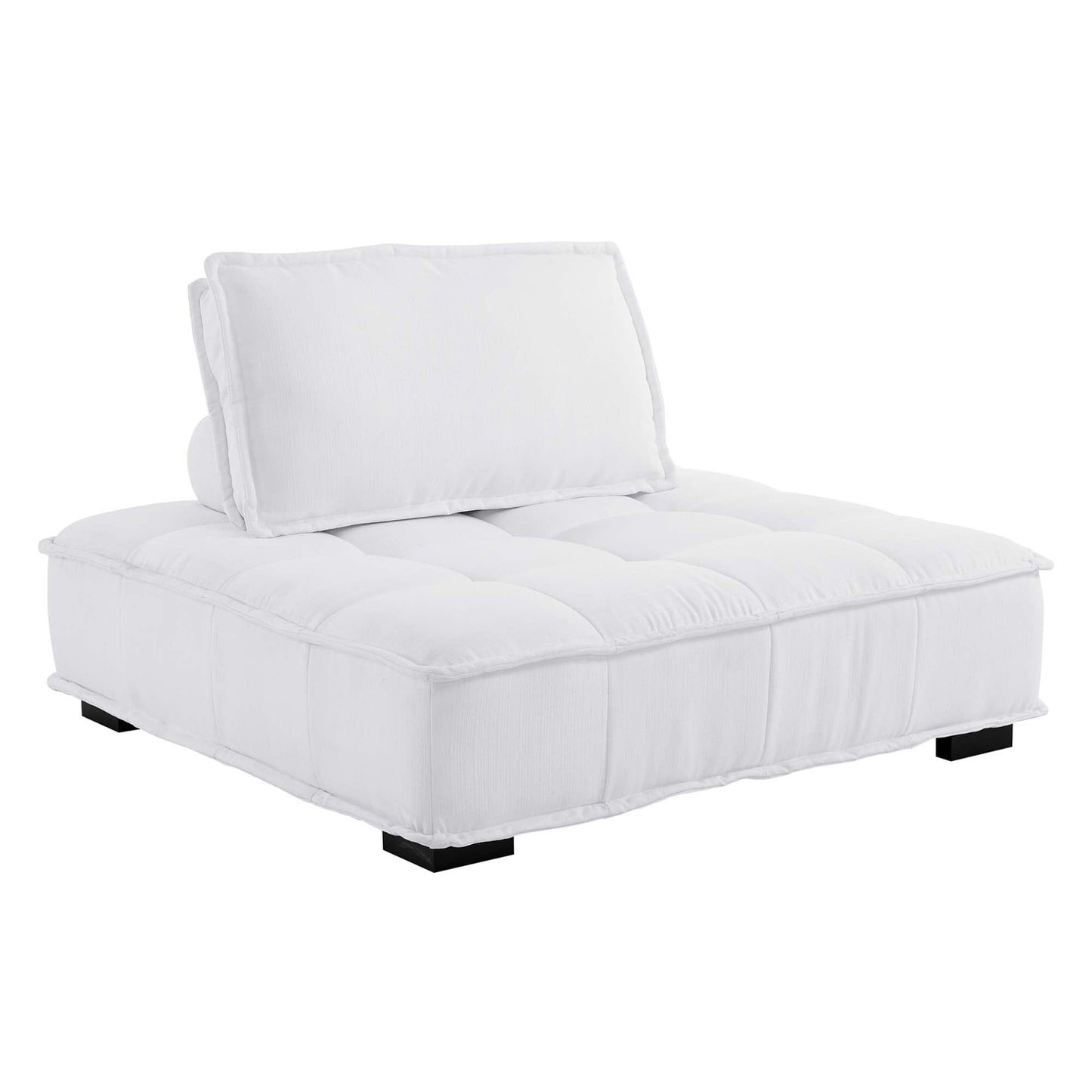 Modway Furniture Saunter 5-Piece Tufted Fabric Fabric Sectional Sofa by Modway - EEI-5210-AZU