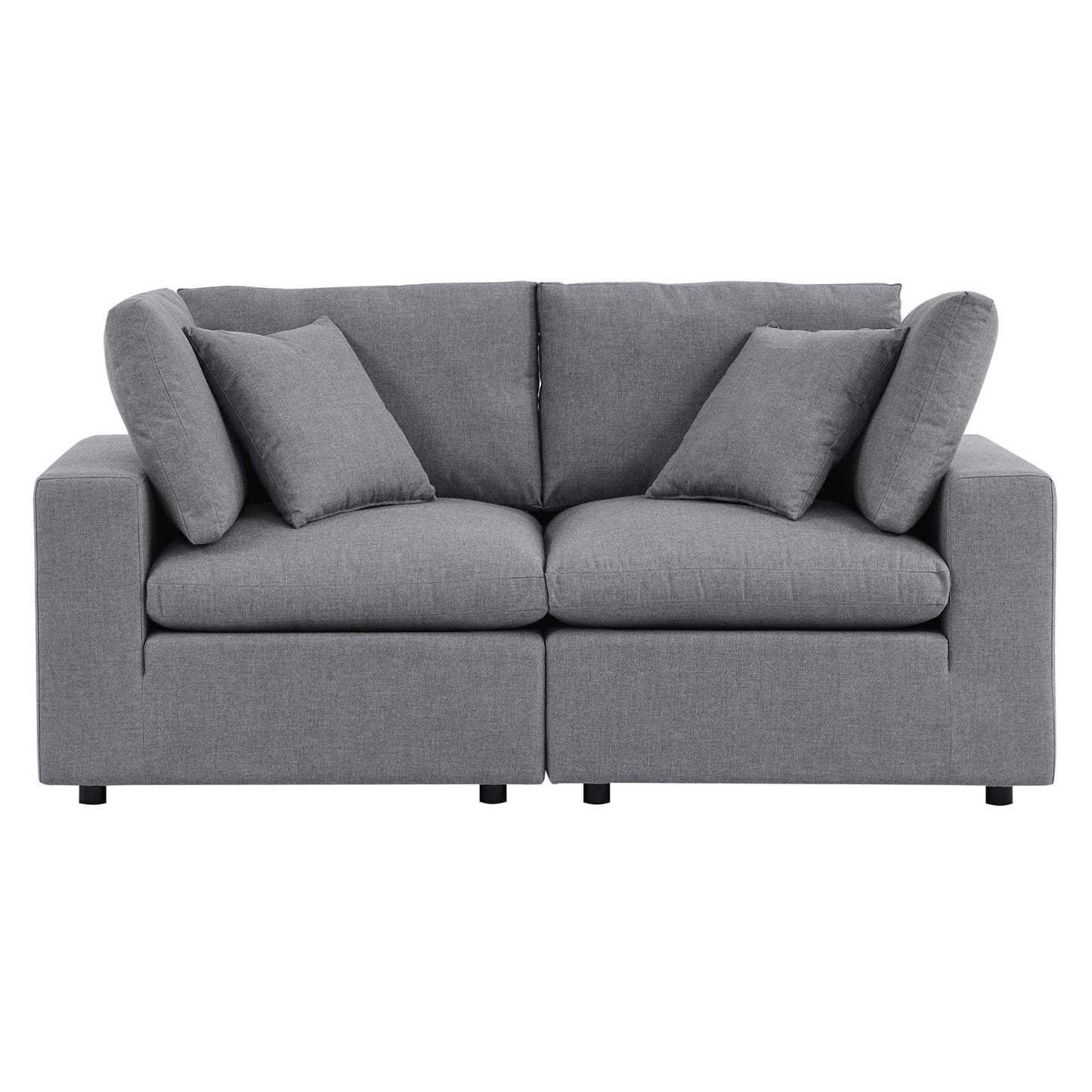 Modway Furniture Commix Sunbrella Outdoor Patio Loveseat Outdoor Patio Sectional by Modway - EEI-5577-NAV