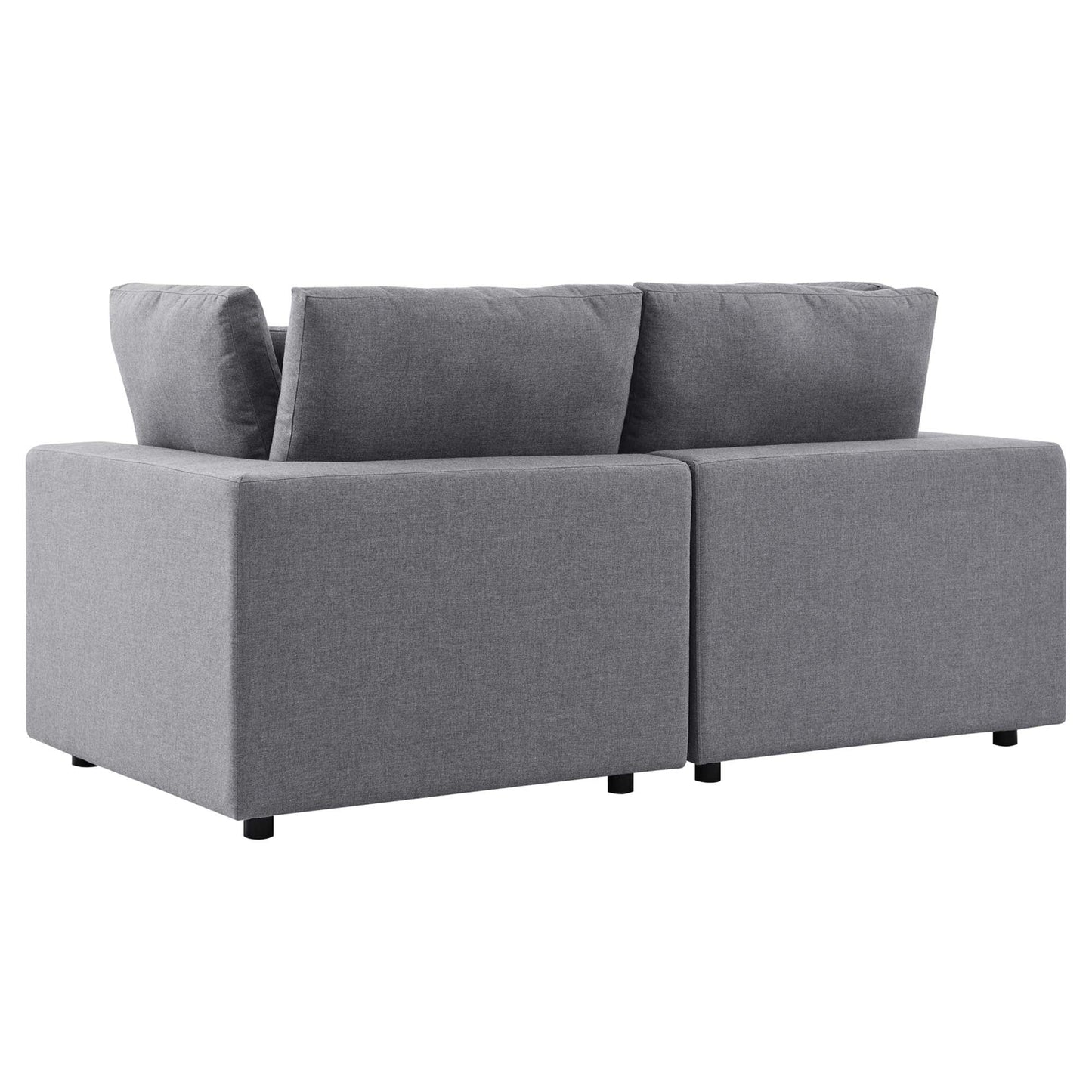 Modway Furniture Commix Sunbrella Outdoor Patio Loveseat Outdoor Patio Sectional by Modway - EEI-5577-NAV