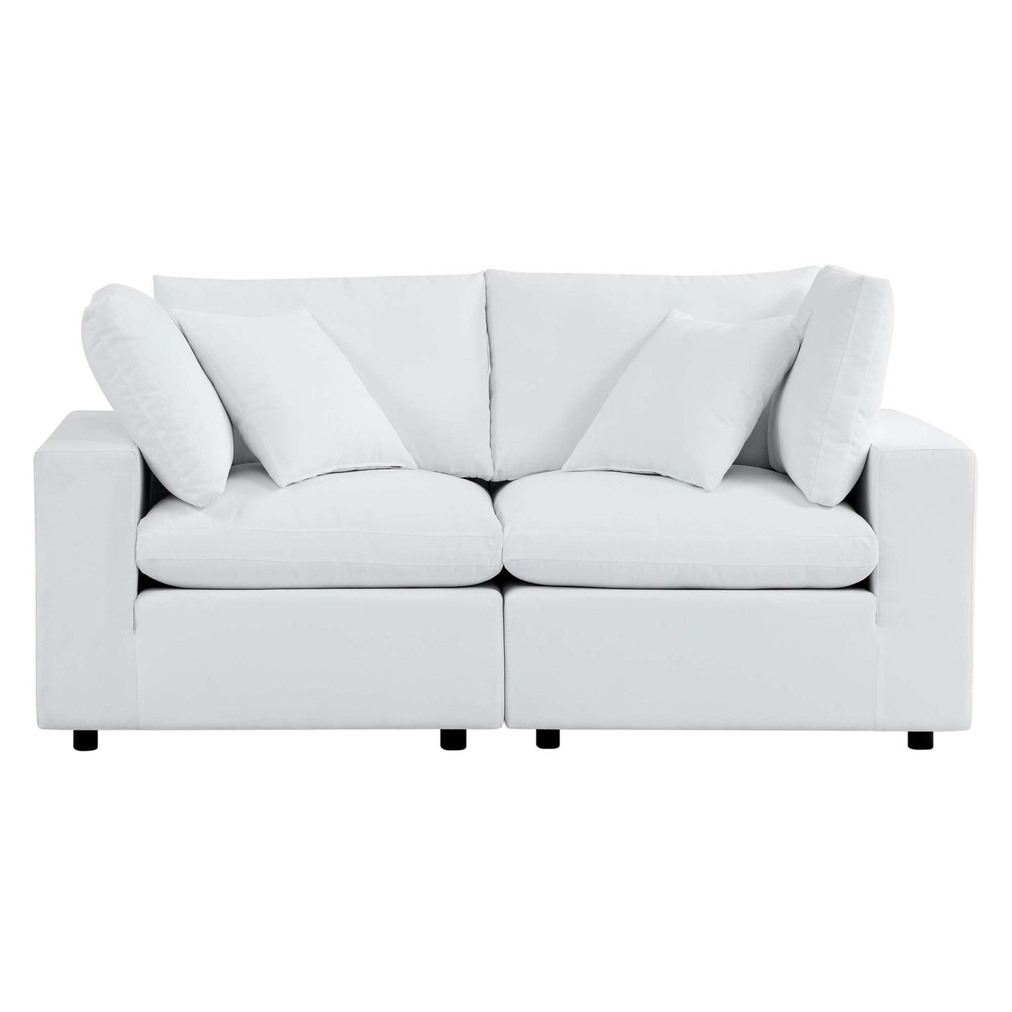 Modway Furniture Commix Sunbrella Outdoor Patio Loveseat Outdoor Patio Sectional by Modway - EEI-5577-NAV