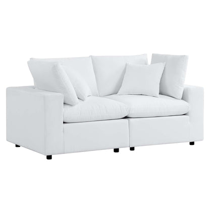 Modway Furniture Commix Sunbrella Outdoor Patio Loveseat Outdoor Patio Sectional by Modway - EEI-5577-NAV