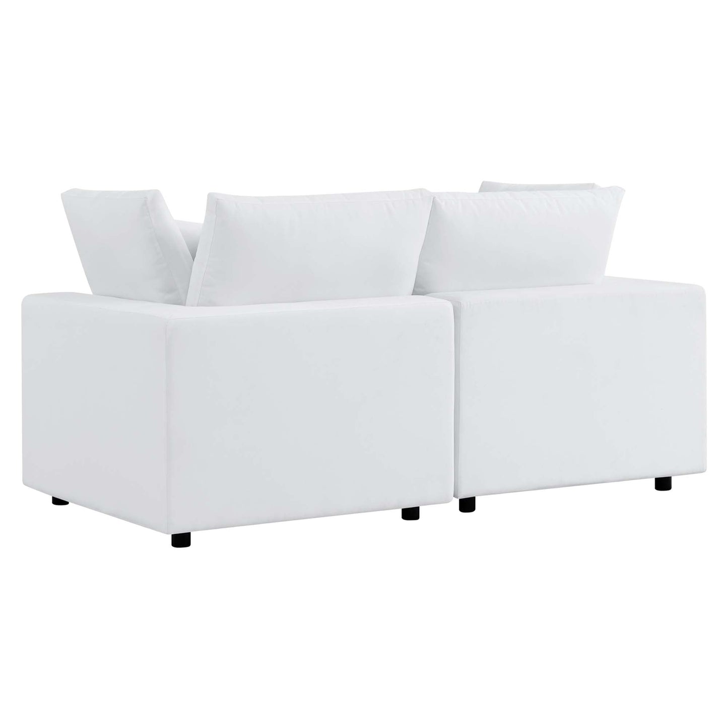 Modway Furniture Commix Sunbrella Outdoor Patio Loveseat Outdoor Patio Sectional by Modway - EEI-5577-NAV