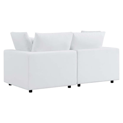 Modway Furniture Commix Sunbrella Outdoor Patio Loveseat Outdoor Patio Sectional by Modway - EEI-5577-NAV