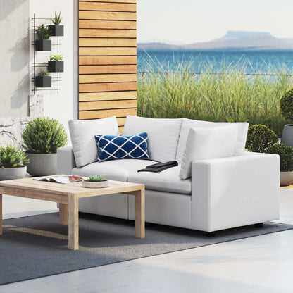 Modway Furniture Commix Sunbrella Outdoor Patio Loveseat Outdoor Patio Sectional by Modway - EEI-5577-NAV