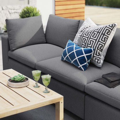 Modway Furniture Commix Sunbrella Outdoor Patio Sofa by Modway - EEI-5579-WHI