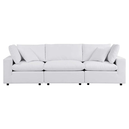 Modway Furniture Commix Sunbrella Outdoor Patio Sofa by Modway - EEI-5579-WHI