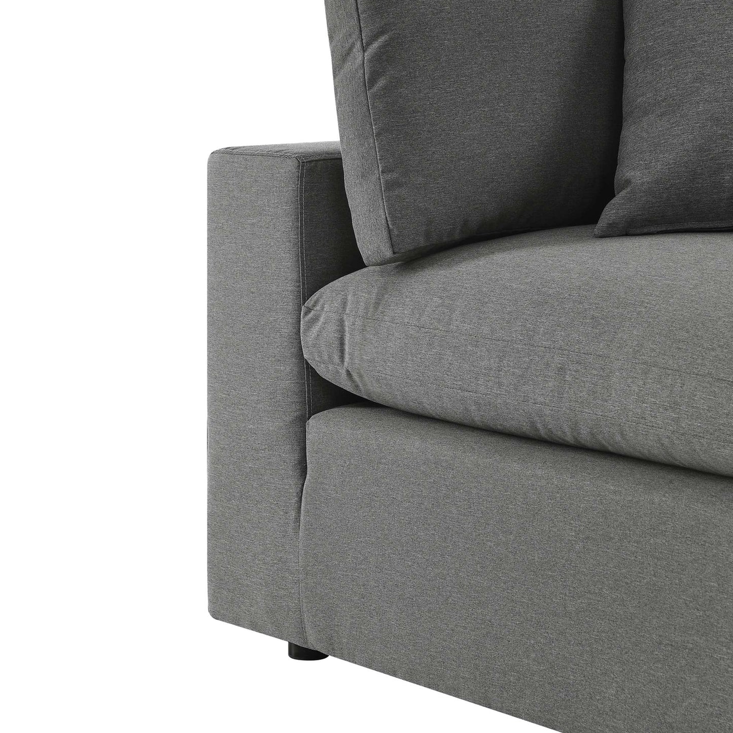 Modway Furniture Commix 4-Piece Outdoor Patio Sectional Sofa by Modway - EEI-5580-CHA