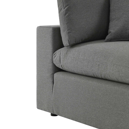 Modway Furniture Commix 4-Piece Outdoor Patio Sectional Sofa by Modway - EEI-5580-CHA