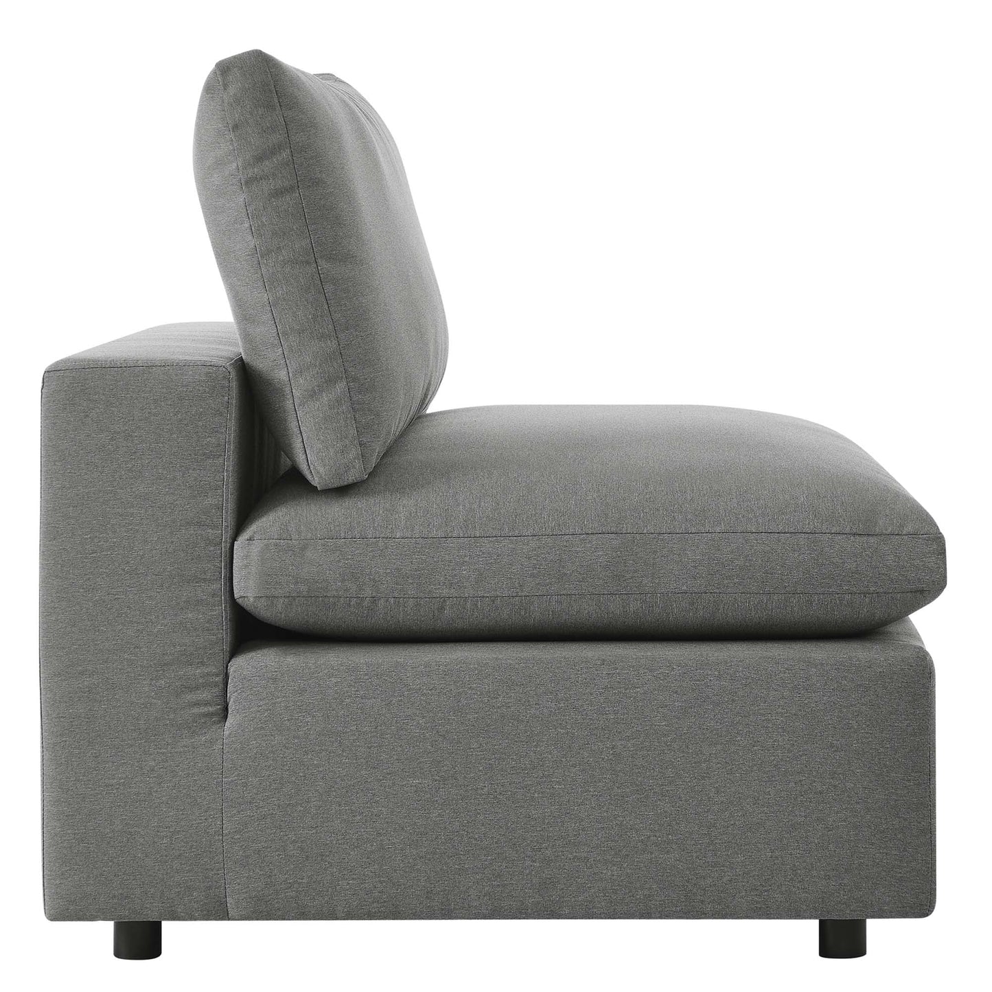 Modway Furniture Commix 4-Piece Outdoor Patio Sectional Sofa by Modway - EEI-5580-CHA