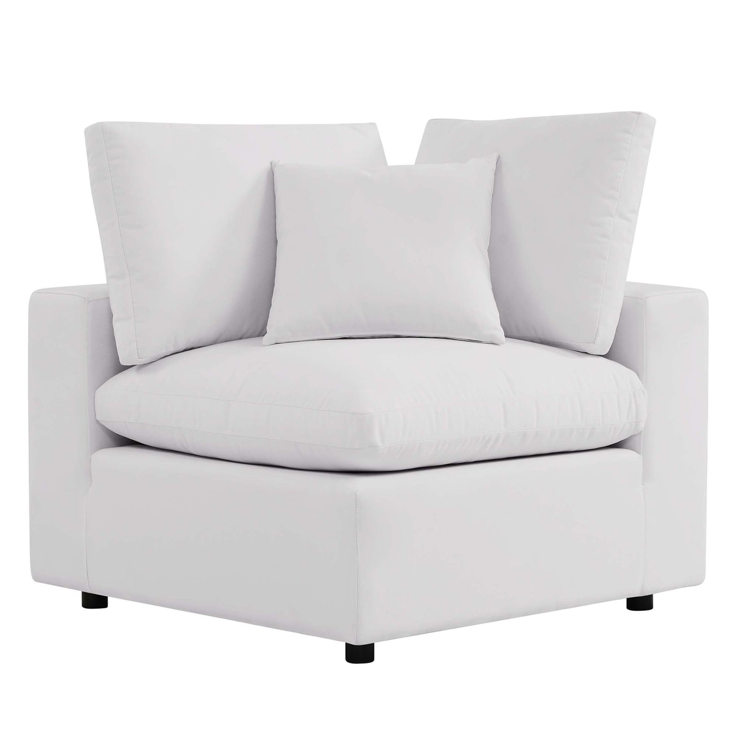 Modway Furniture Commix 4-Piece Outdoor Patio Sectional Sofa by Modway - EEI-5580-CHA