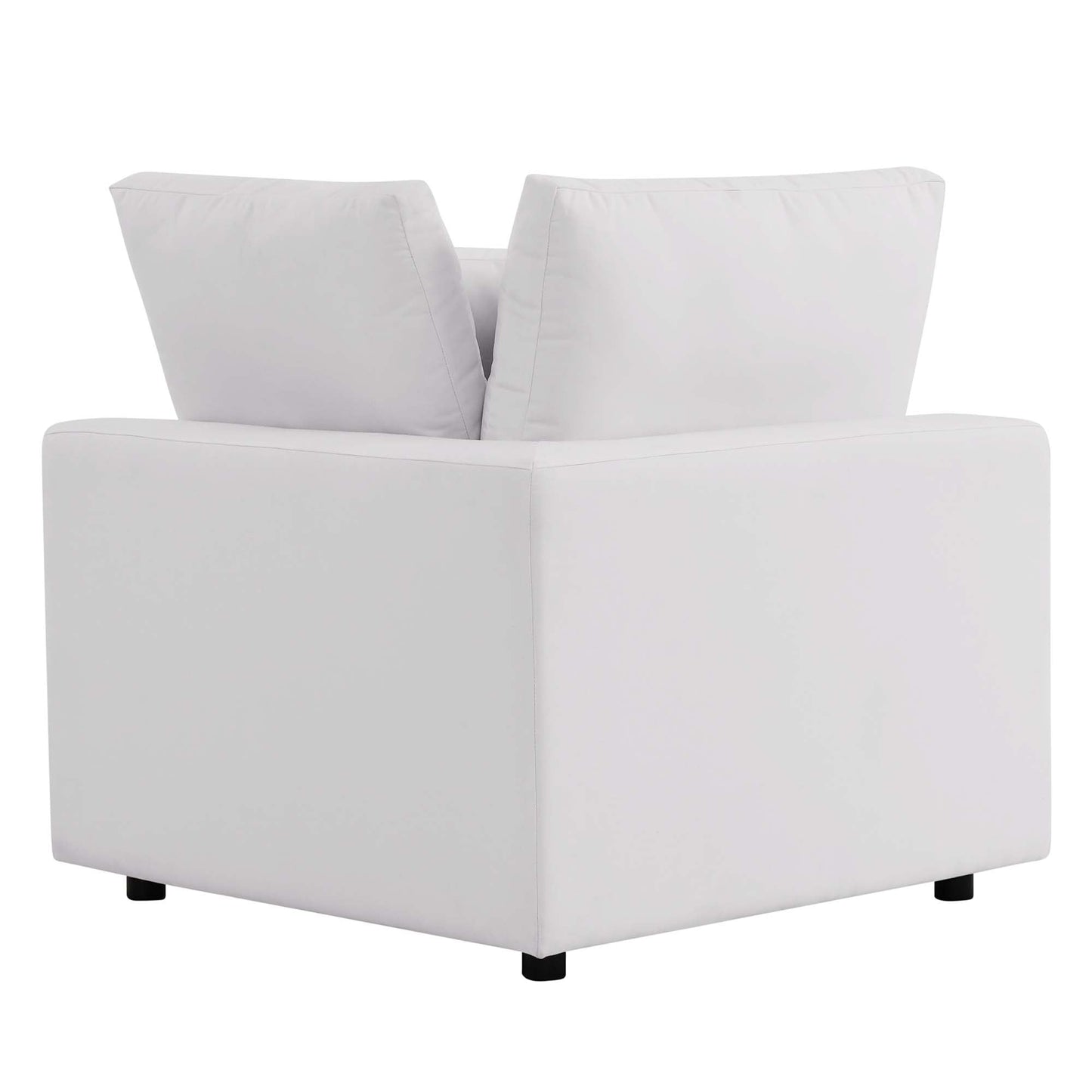 Modway Furniture Commix 4-Piece Outdoor Patio Sectional Sofa by Modway - EEI-5580-CHA