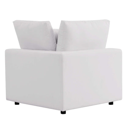 Modway Furniture Commix 4-Piece Outdoor Patio Sectional Sofa by Modway - EEI-5580-CHA
