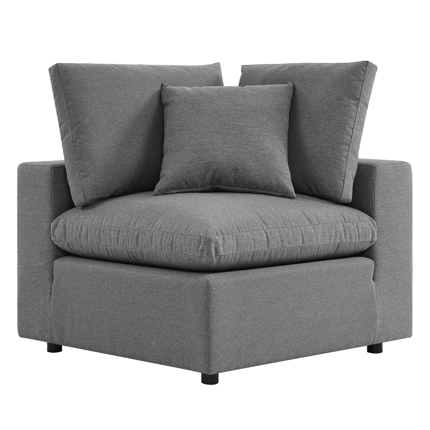 Modway Furniture Commix 5-Piece Outdoor Patio Sectional Sofa by Modway – EEI-5583-CHA