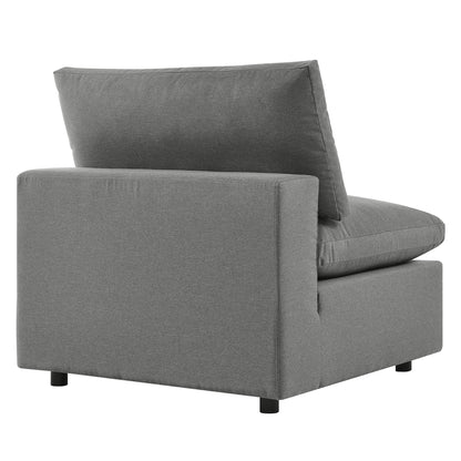 Modway Furniture Commix 6-Piece Outdoor Patio Sectional Sofa by Modway - EEI-5585-CHA