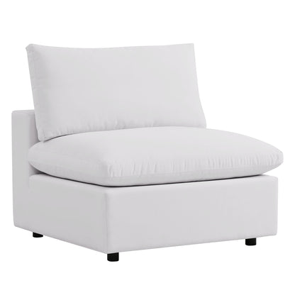 Modway Furniture Commix 6-Piece Outdoor Patio Sectional Sofa by Modway - EEI-5585-CHA