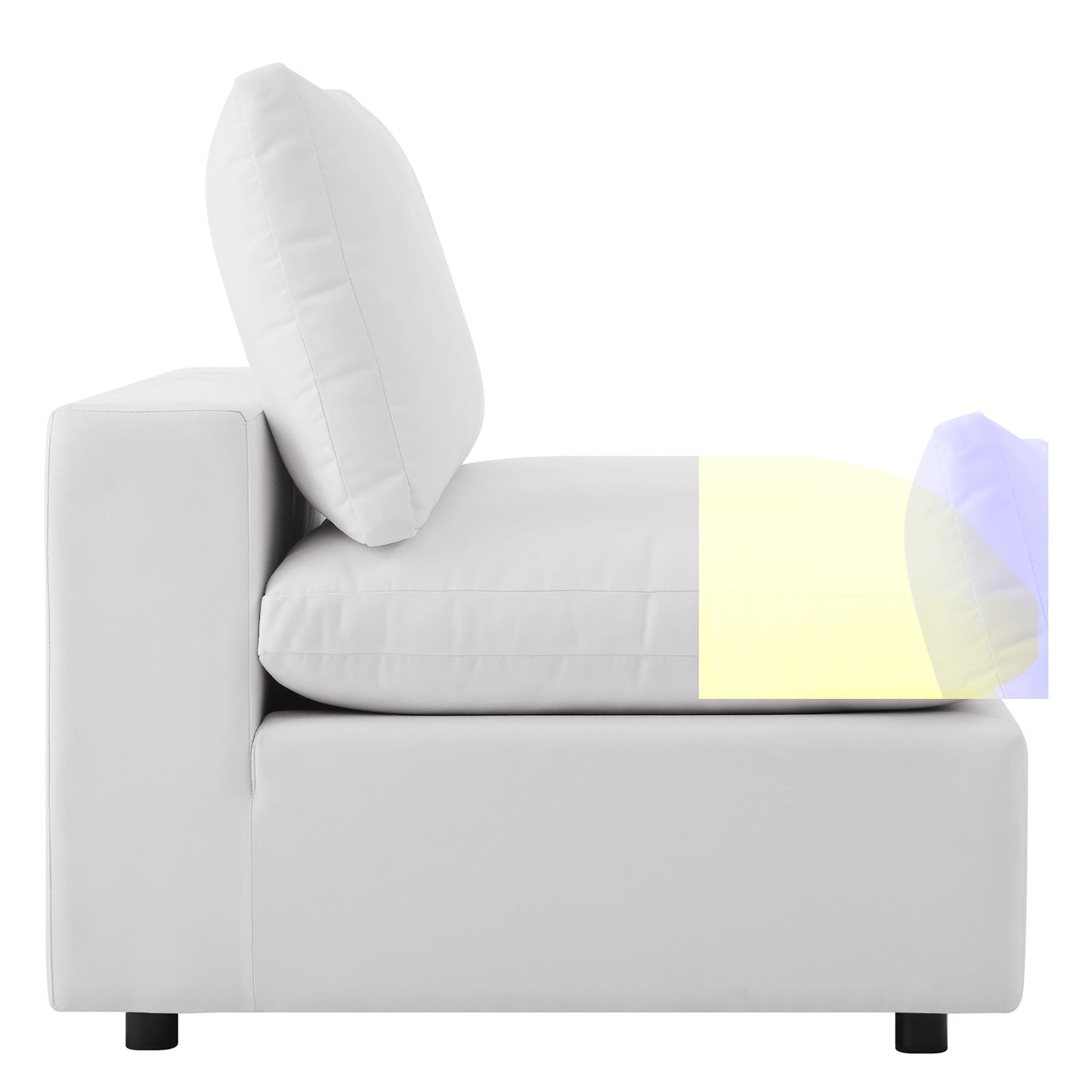 Modway Furniture Commix 5-Piece Outdoor Patio Sectional Sofa by Modway – EEI-5587-CHA