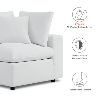 Modway Furniture Commix 5-Piece Sunbrella Outdoor Patio Sectional Sofa by Modway – EEI-5590
