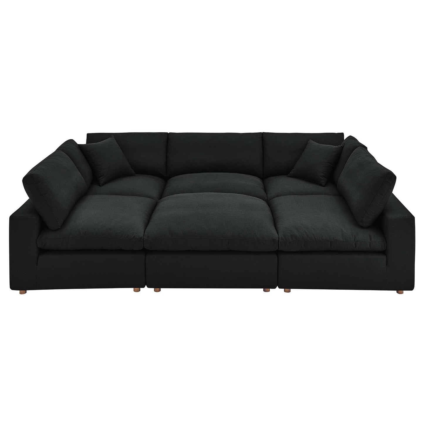 Modway Furniture Commix 6-Piece Down Filled Overstuffed Sectional Sofa by Modway – EEI-5761