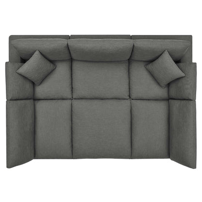Modway Furniture Commix 6-Piece Down Filled Overstuffed Sectional Sofa by Modway – EEI-5761