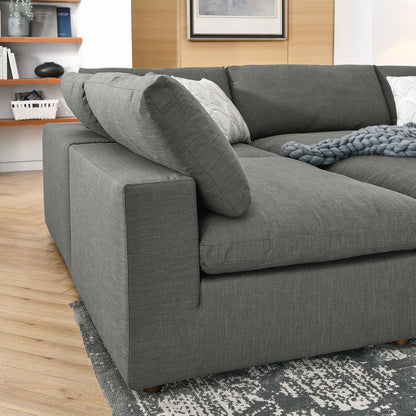 Modway Furniture Commix 6-Piece Down Filled Overstuffed Sectional Sofa by Modway – EEI-5761