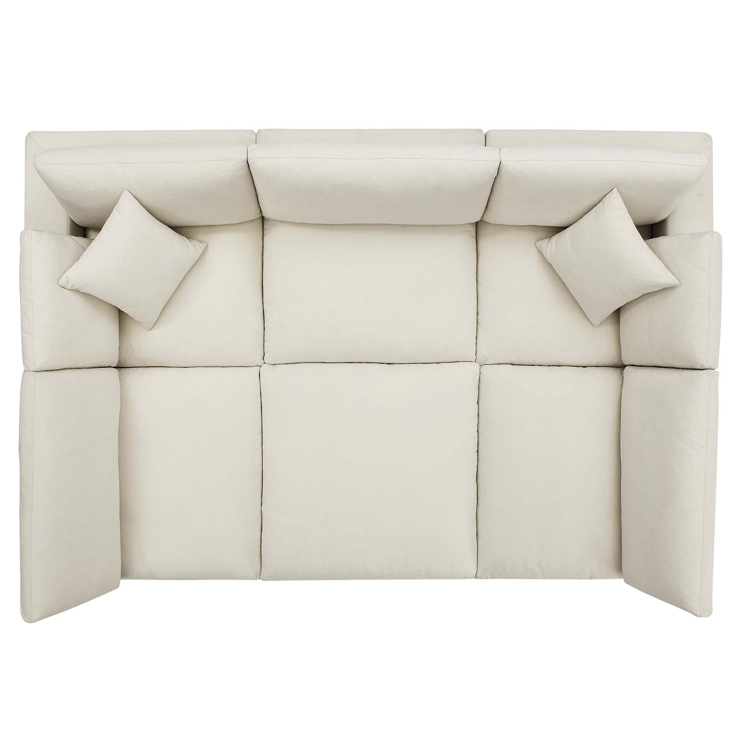 Modway Furniture Commix 6-Piece Down Filled Overstuffed Sectional Sofa by Modway – EEI-5761