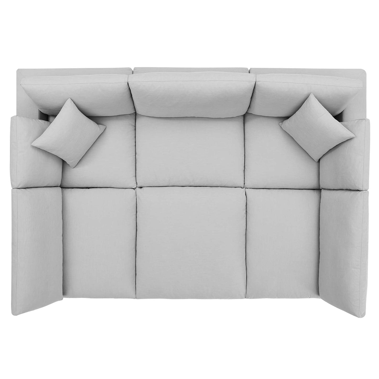 Modway Furniture Commix 6-Piece Down Filled Overstuffed Sectional Sofa by Modway – EEI-5761