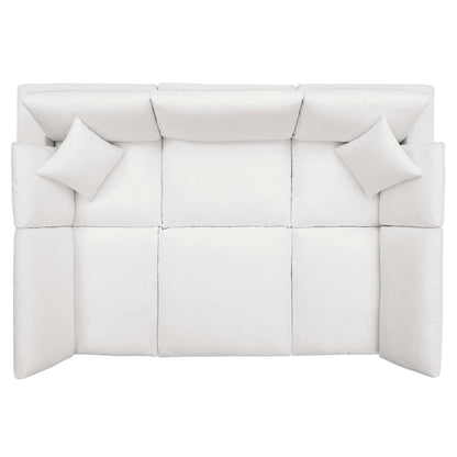 Modway Furniture Commix 6-Piece Down Filled Overstuffed Sectional Sofa by Modway – EEI-5761