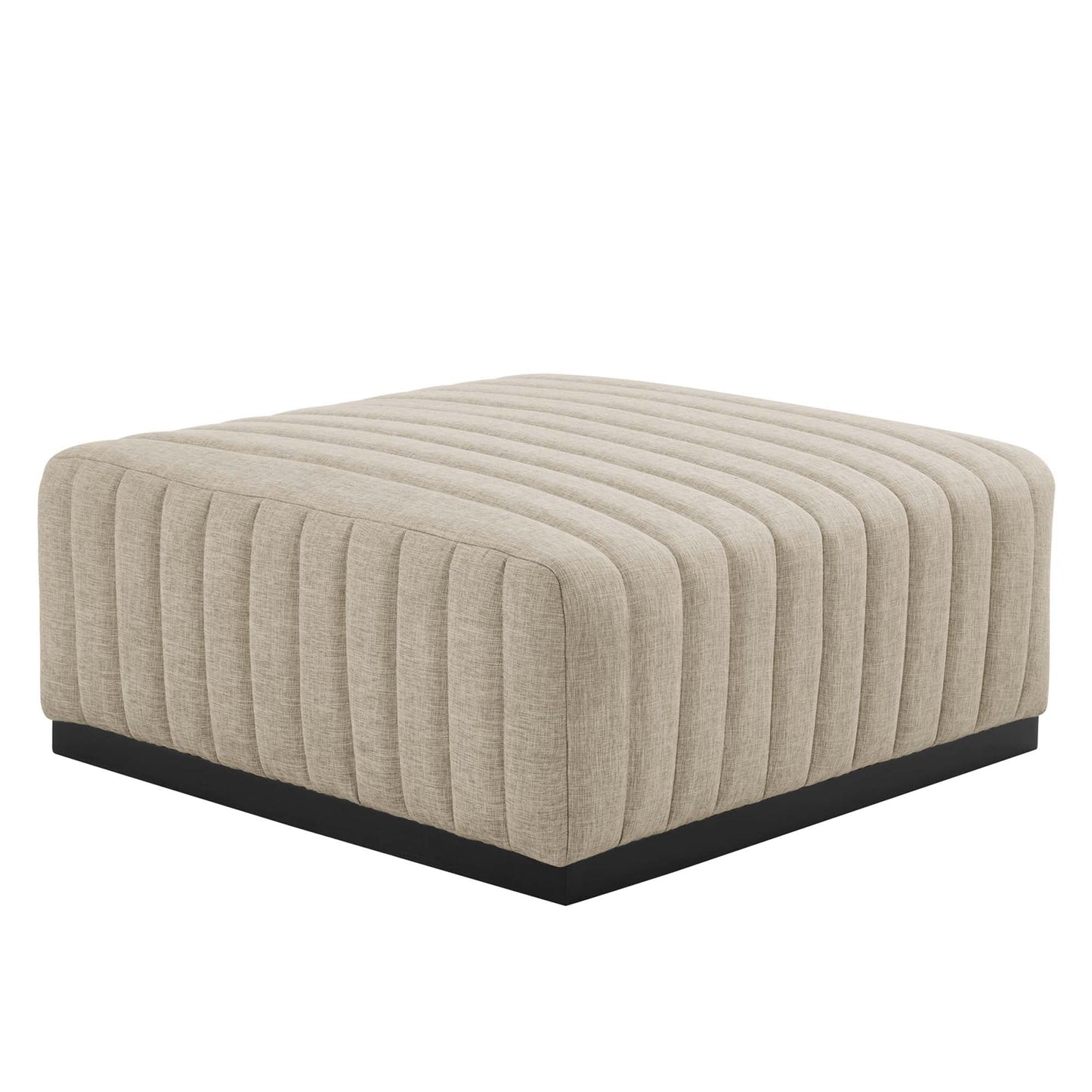 Modway Furniture Conjure 5-Piece Channel Tufted Upholstered Fabric Sectional by Modway – EEI-5796