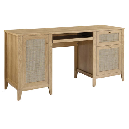 Modway furniture Soma 63" Office Desk - EEI-6117-OAK