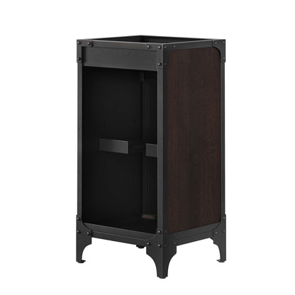 Modway furniture Steamforge Bathroom Vanity Basin Included - EEI-6413-WHI-BLK