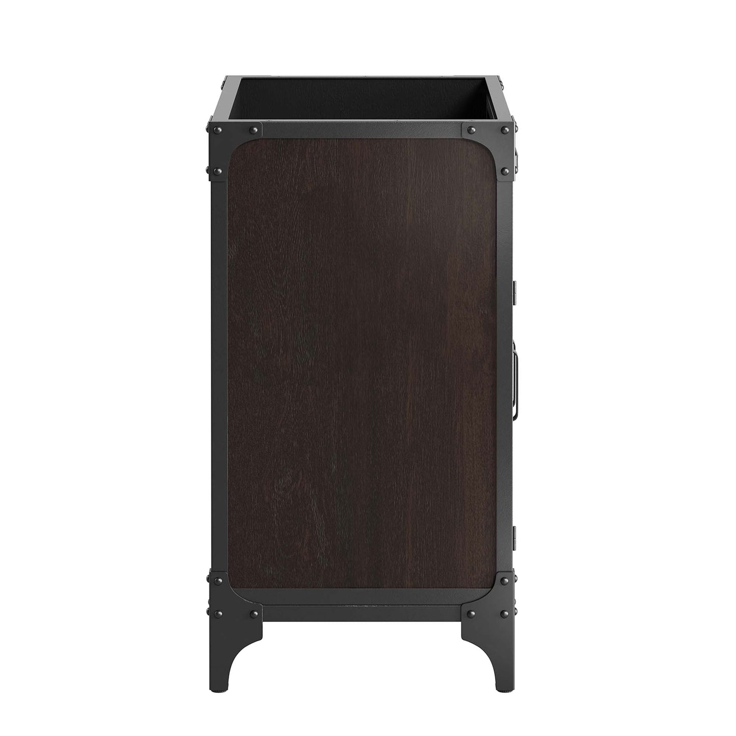 Modway furniture Steamforge Bathroom Vanity Basin Included - EEI-6413-WHI-BLK