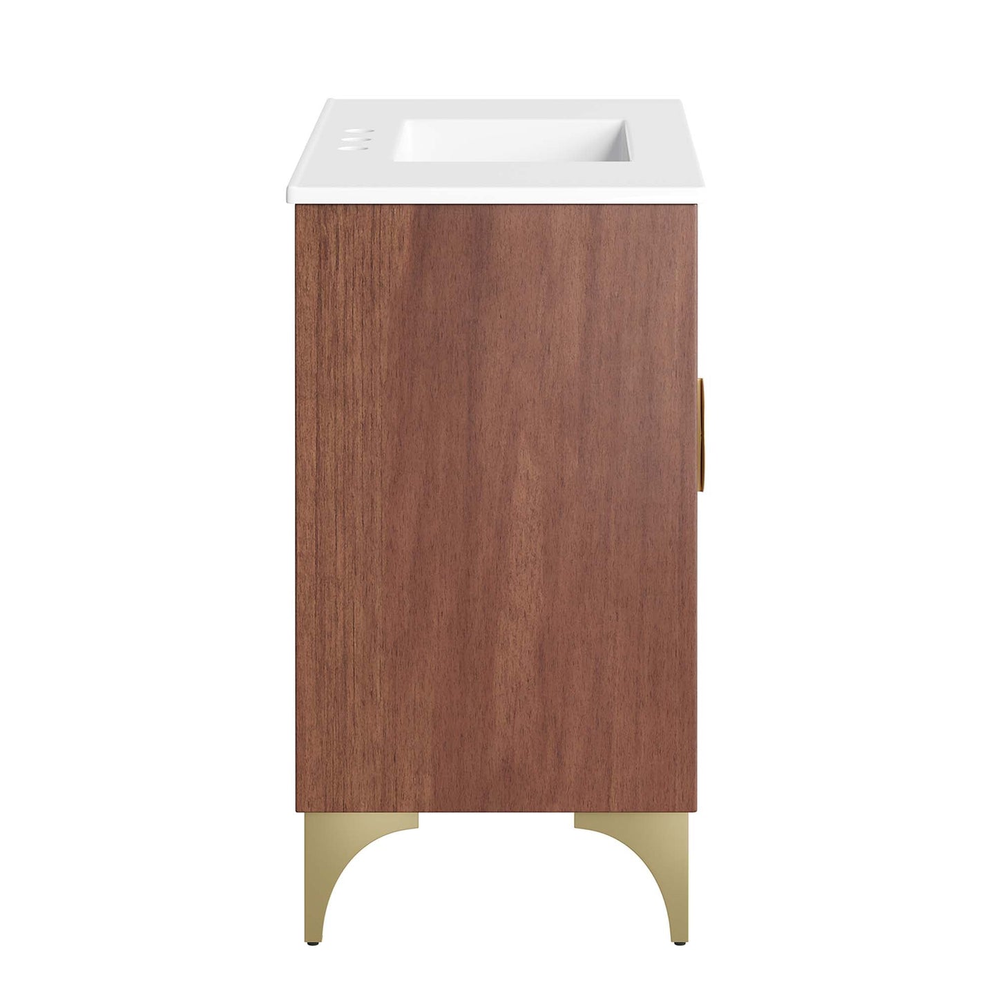 Modway furniture Daylight Bathroom Vanity Basin Included - EEI-6290-WHI-WAL