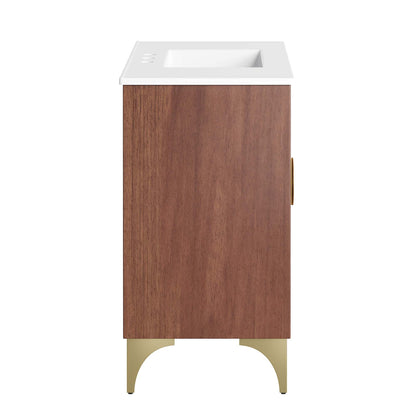Modway furniture Daylight Bathroom Vanity Basin Included - EEI-6290-WHI-WAL