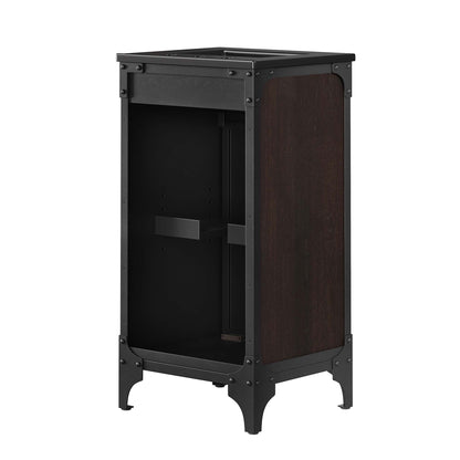 Modway furniture Steamforge Bathroom Vanity Basin Included - EEI-6413-WHI-BLK