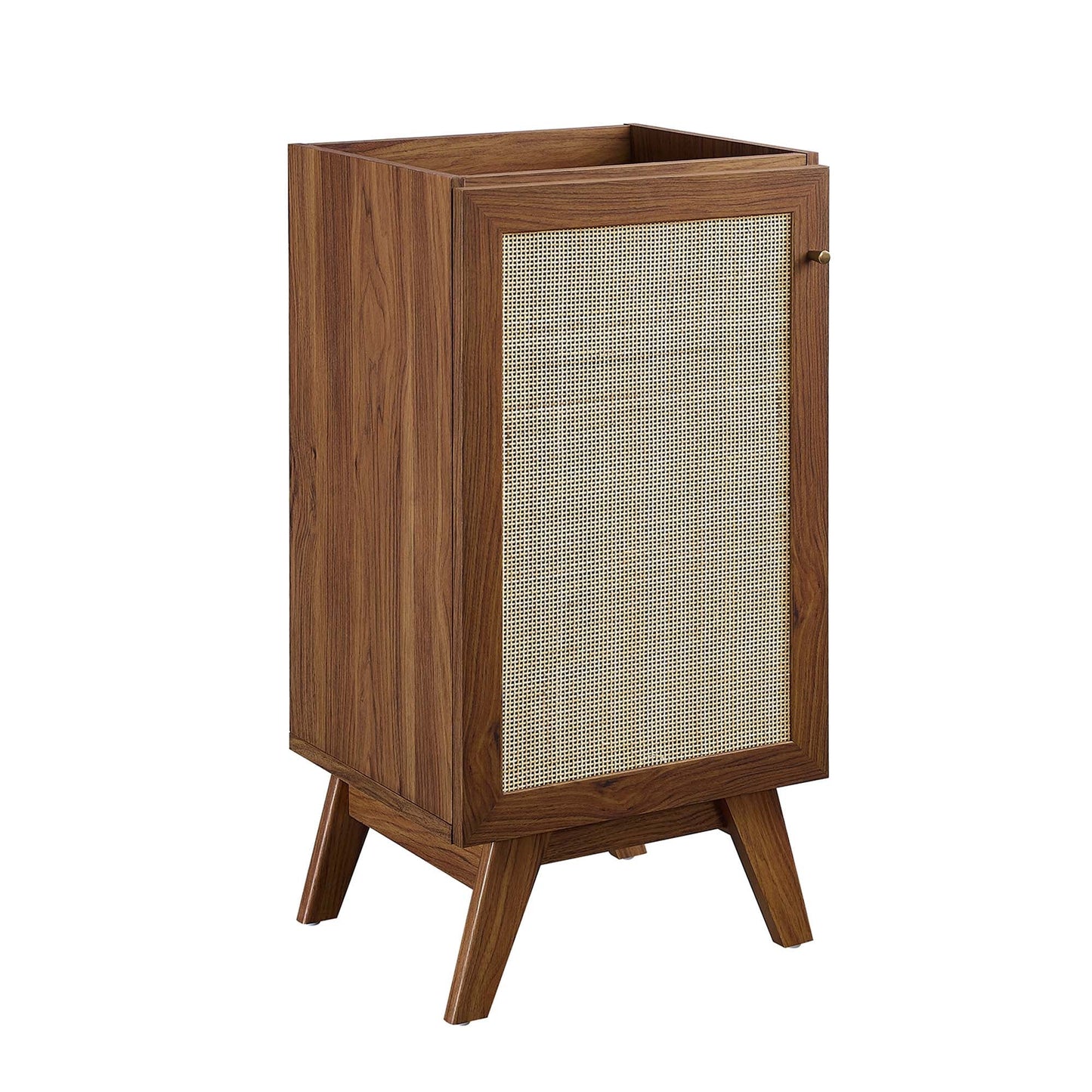 Modway furniture Soma Bathroom Vanity with White Basin Included - EEI-6711-OAK-WHI