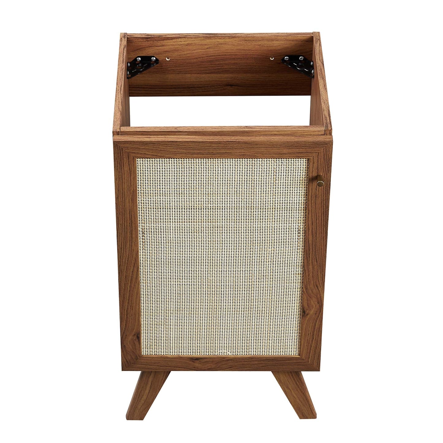 Modway furniture Soma Bathroom Vanity with White Basin Included - EEI-6711-OAK-WHI