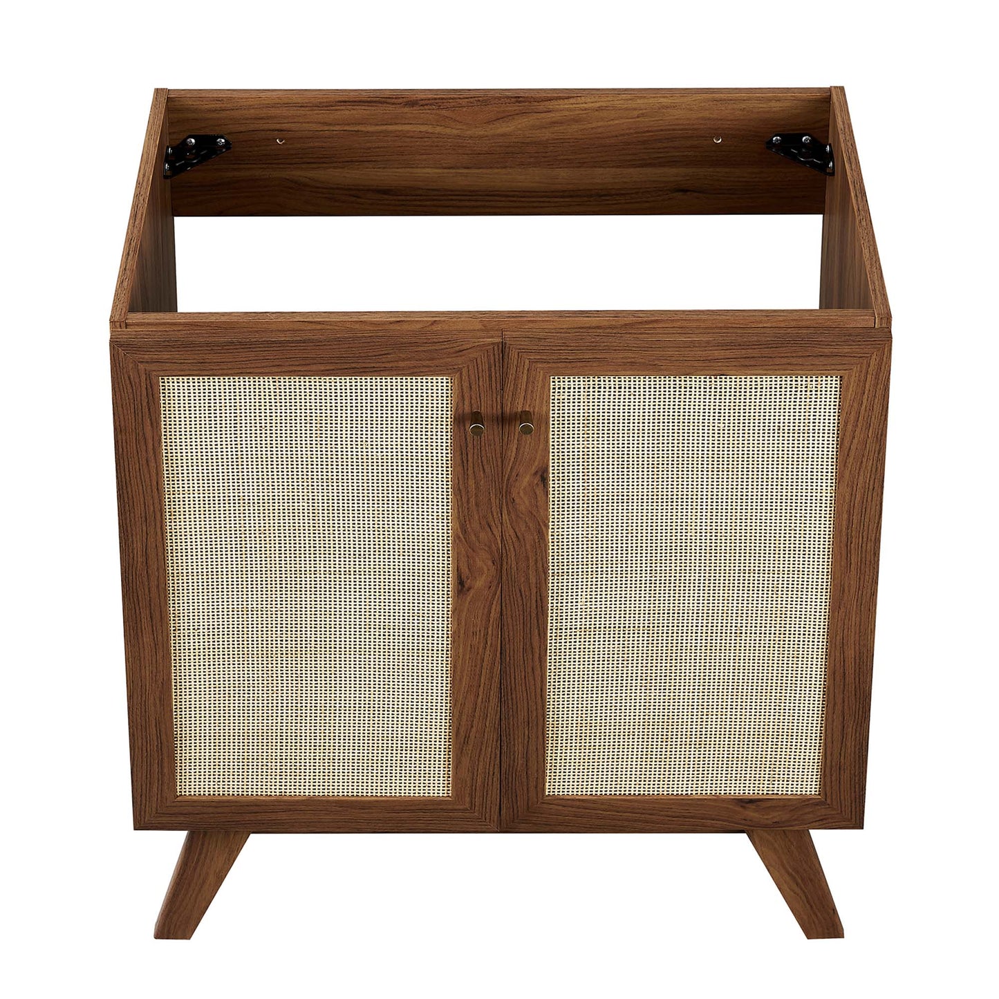Modway furniture Soma Bathroom Vanity with White Basin Included - EEI-6711-OAK-WHI