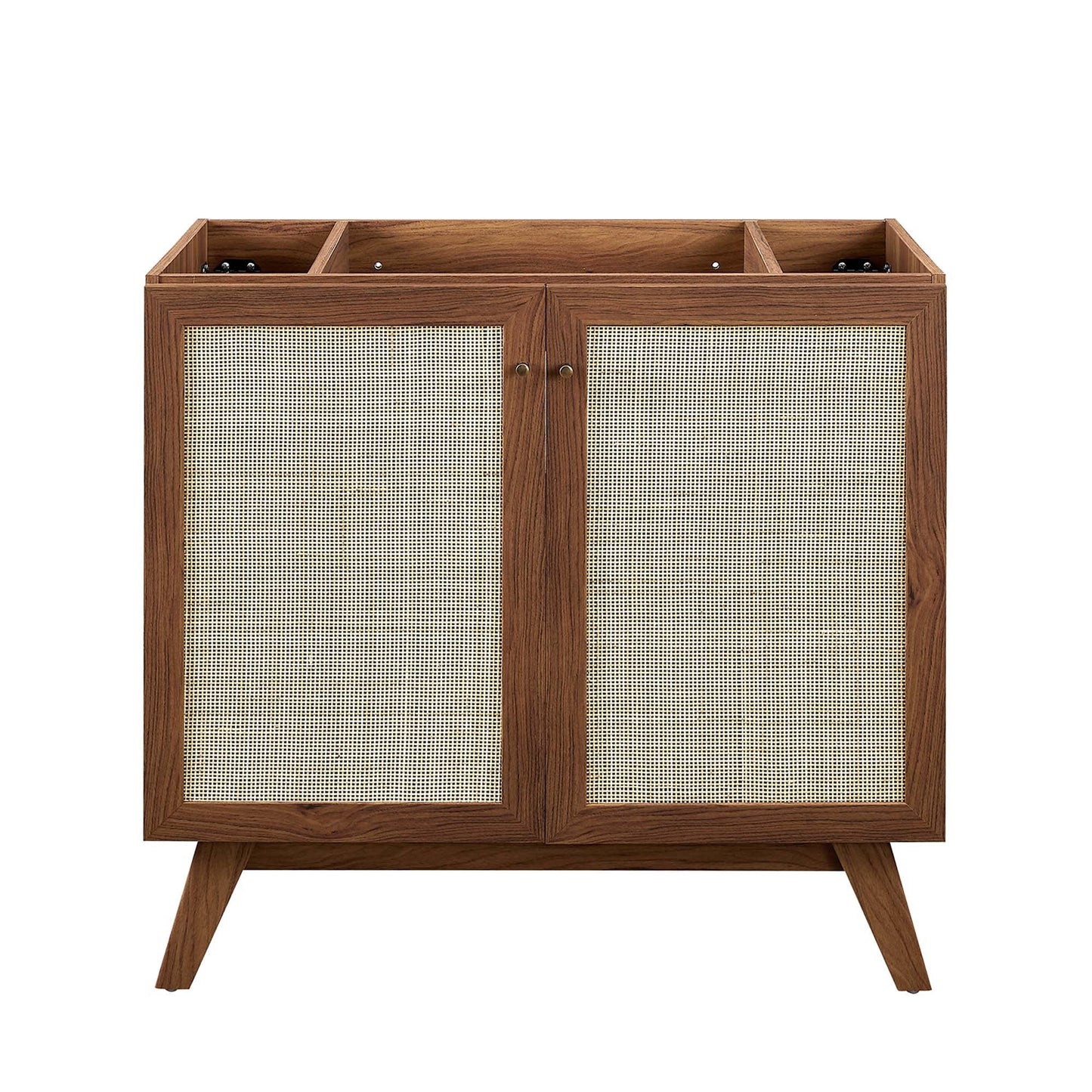 Modway furniture Soma Bathroom Vanity with White Basin Included - EEI-6711-OAK-WHI