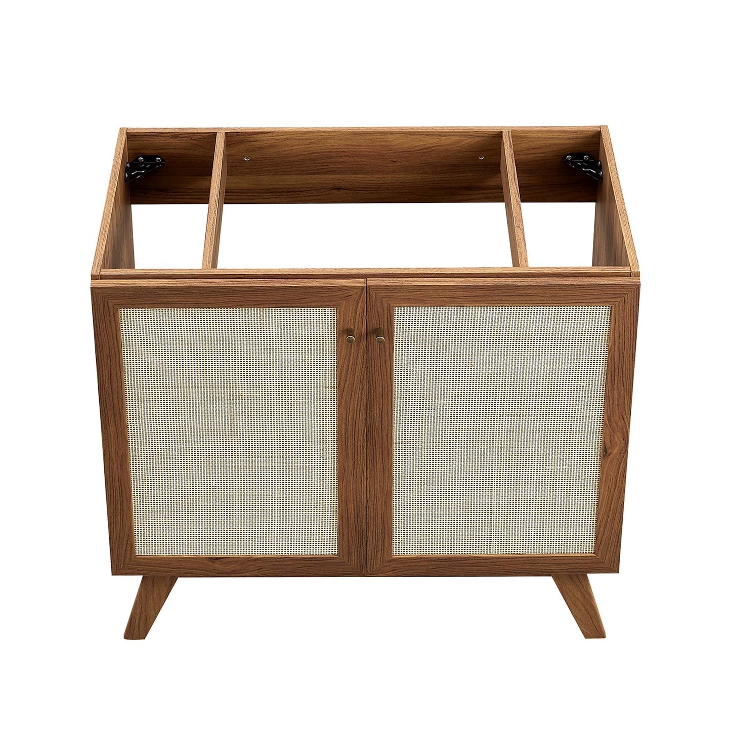 Modway furniture Soma Bathroom Vanity with White Basin Included - EEI-6711-OAK-WHI