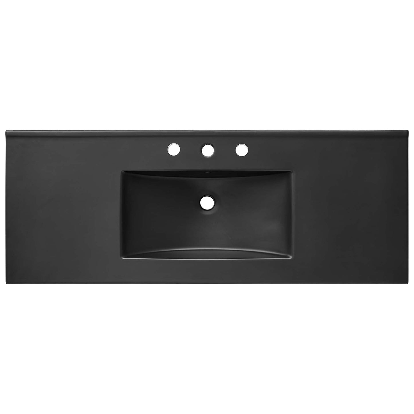 Modway furniture Soma Bathroom Vanity with Black Basin Included - EEI-6712-OAK-BLK