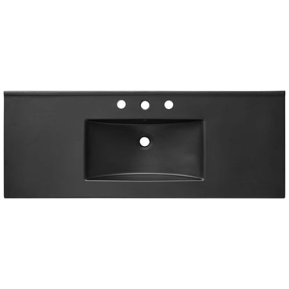 Modway furniture Soma Bathroom Vanity with Black Basin Included - EEI-6712-OAK-BLK