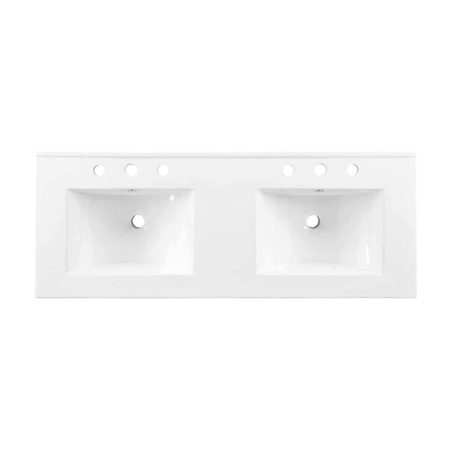 Modway furniture Soma Bathroom Vanity with White Basin Included - EEI-6711-OAK-WHI
