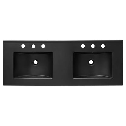 Modway furniture Soma Bathroom Vanity with Black Basin Included - EEI-6712-OAK-BLK