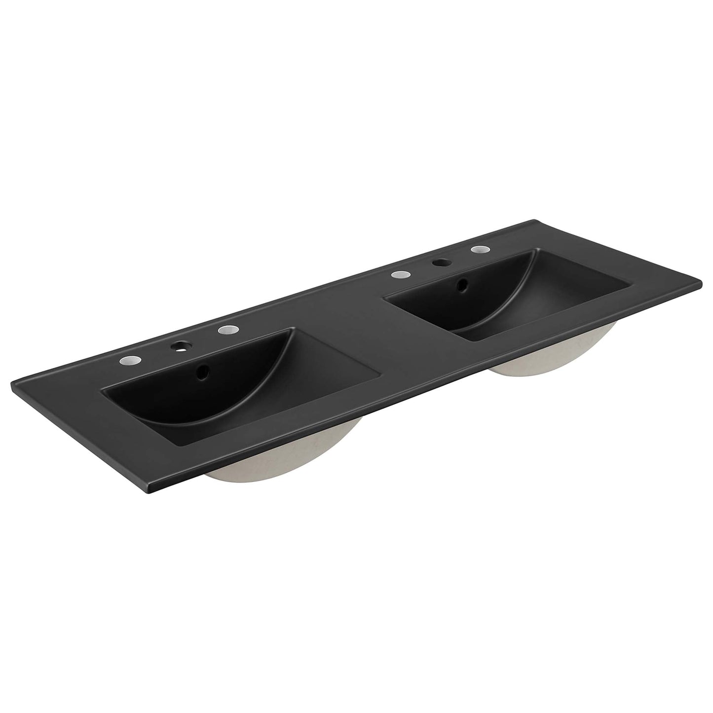 Modway furniture Soma Bathroom Vanity with Black Basin Included - EEI-6712-OAK-BLK