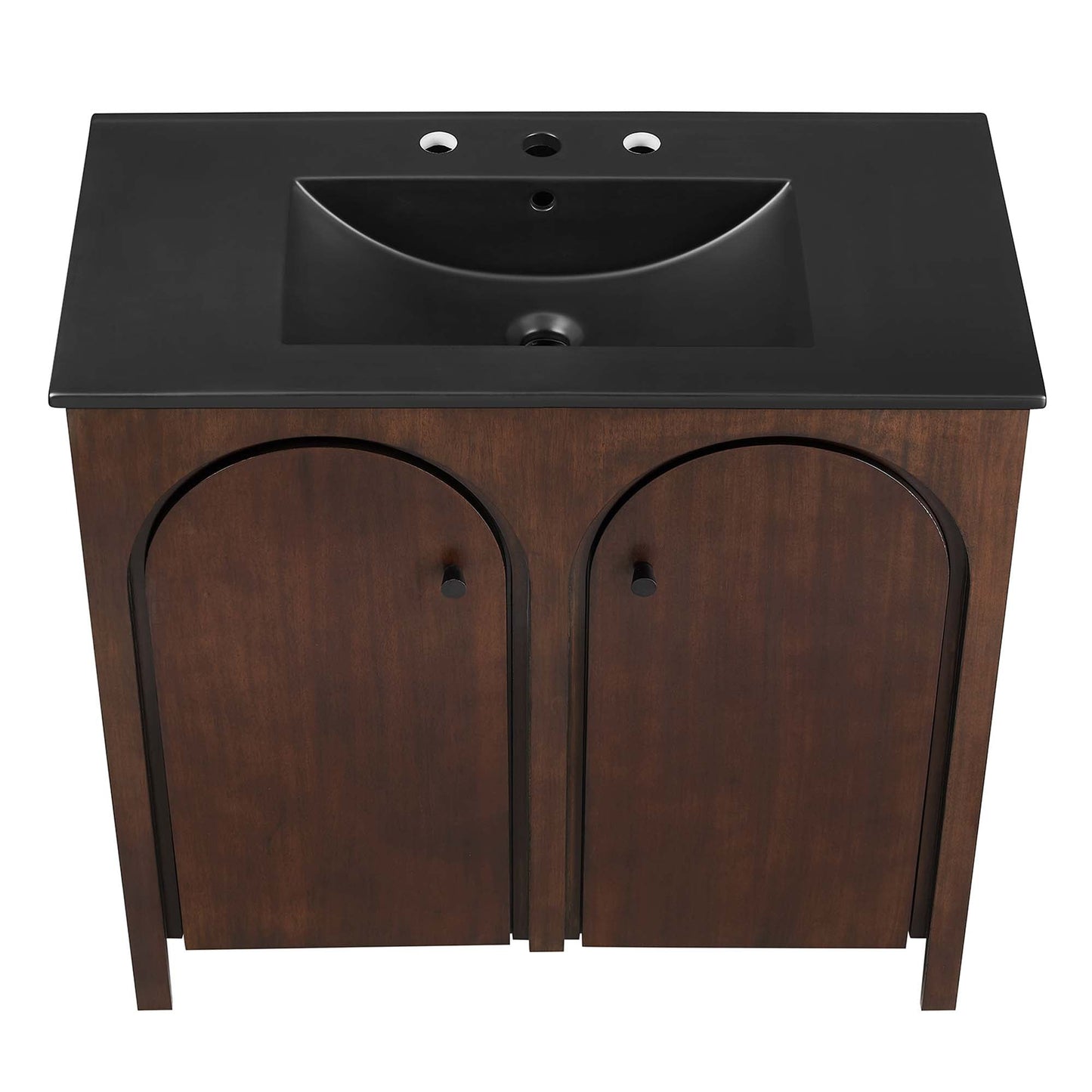 Modway furniture Appia Bathroom Vanity Basin Included - EEI-6788-OAK-WHI
