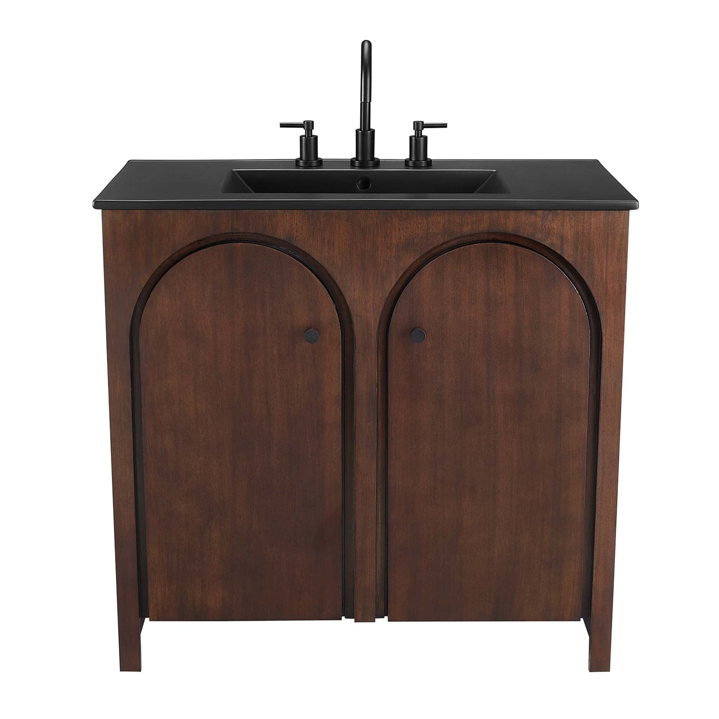 Modway furniture Appia Bathroom Vanity Basin Included - EEI-6788-OAK-WHI